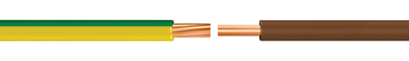 450/750V PVC INSULATED
 SINGLE CORE CABLES