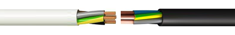 300/500V PVC INSULATED
 MULTI CORE FLEXIBLE CABLES