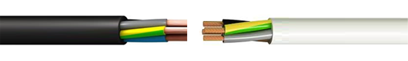 300/500V PVC INSULATED MULTI CORE FLEXIBLE HEAT RESISTANT CABLES