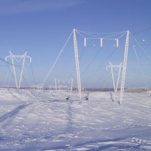 GUYED CROSS-ROPE SUSPENSION TOWER