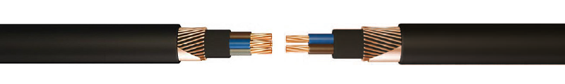 XLPE INSULATED, PVC SHEATHED
 Cu. SCREENED 0,6/1kV POWER CABLES