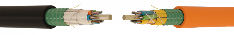 MULTI LOOSE TUBE, CORRUGATED STEEL TAPE ARMOUR FIBER OPTIC CABLE