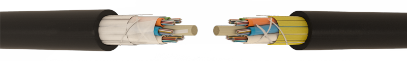 MULTI LOOSE TUBE, NON-METALLIC ARMOUR FIBER OPTIC CABLE
