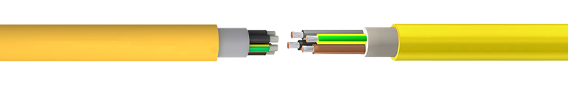
(N)SSHÖU 0.6/1kV Cables Acc. DIN/VDE