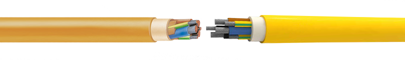 
(N)TSWÖU-J 0.6/1kV Trailing Cables Acc. DIN/VDE
