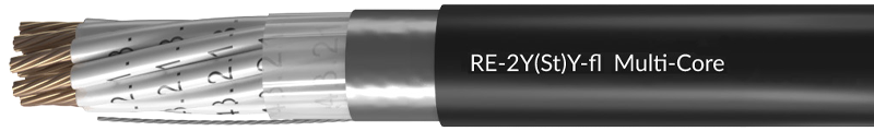 

PE INSULATED, LSZH SHEATHED
 OVERALL SCREENED, MULTI CORE
 INSTRUMENTATION CABLE