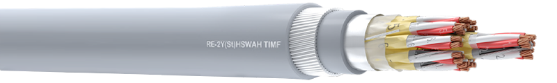 

PE INSULATED, LSZH SHEATHED
 INDIVIDUAL and OVERALL SCREENED STEEL WIRE ARMOURED TIMF INSTRUMENTATION CABLE