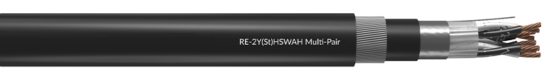 
PE INSULATED, LSZH SHEATHED
 OVERALL SCREENED, STEEL WIRE ARMOURED
 MULTI PAIR INSTRUMENTATION CABLE