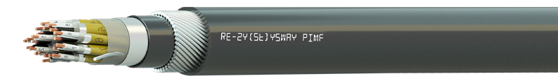 

PE INSULATED, PVC SHEATHED
 INDIVIDUAL and OVERALL SCREENED STEEL WIRE ARMOURED PIMF INSTRUMENTATION CABLE