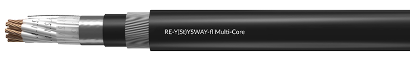 

PVC INSULATED, PVC SHEATHED
 OVERALL SCREENED, STEEL WIRE ARMOURED
 MULTI CORE INSTRUMENTATION CABLE
