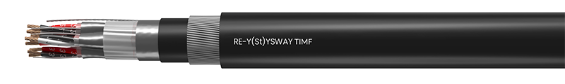 

PVC INSULATED, PVC SHEATHED
 INDIVIDUAL and OVERALL SCREENED  STEEL WIRE ARMOURED TIMF INSTRUMENTATION CABLE