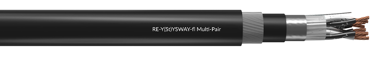 

PVC INSULATED, PVC SHEATHED
 OVERALL SCREENED, STEEL WIRE ARMOURED
 MULTI PAIR INSTRUMENTATION CABLE
