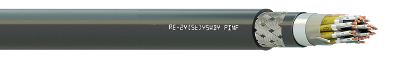 

PVC INSULATED, PVC SHEATHED
 INDIVIDUAL and OVERALL SCREENED WIRE BRAID ARMOURED PIMF INSTRUMENTATION CABLE