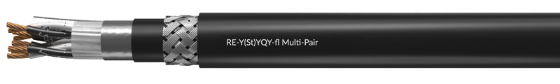 

PVC INSULATED, PVC SHEATHED
 OVERALL SCREENED, WIRE BRAID ARMOURED
 MULTI PAIR INSTRUMENTATION CABLE