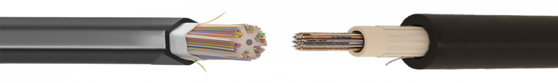 SINGLE LOOSE TUBE, NON-METALLIC ARMOUR FIBER OPTIC CABLE