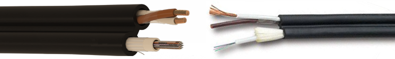 SINGLE LOOSE TUBE, NON-METALLIC ARMOUR STRANDED COPPER FIBER OPTIC CABLE