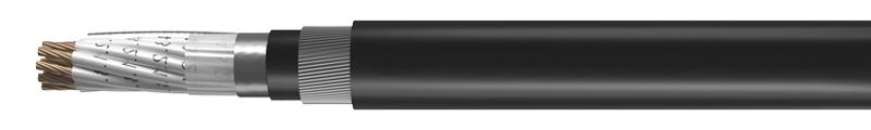 
XLPE INSULATED, LSZH SHEATHED
 OVERALL SCREENED, STEEL WIRE ARMOURED
 MULTI CORE INSTRUMENTATION CABLE