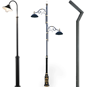 DECORATIVE LIGHTING POLES